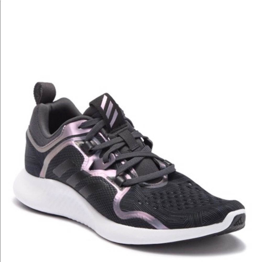Adidas Edgebounce Black Iridescent Sneakers